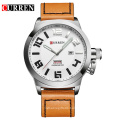 CURREN 8270 Mens Watches Top Brand Luxury Sport Quartz-Watch Leather Strap Clock Men Waterproof Wristwatch relogio masculino